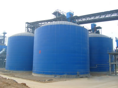 黎安镇水泥钢板库改造