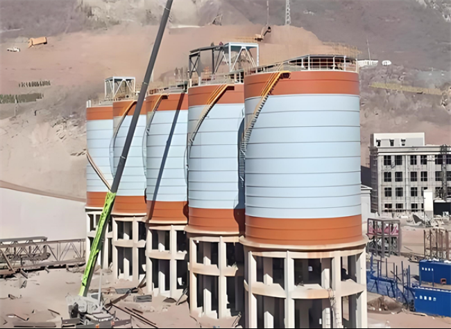 黎安镇高架钢板仓